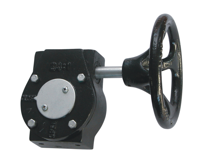 1198 Gearbox for cast iron butterfly valve DN100